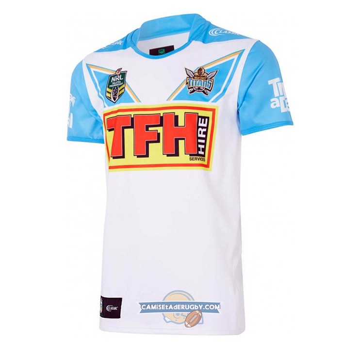 Camiseta Gold Coast Titan Rugby 2018 Segunda